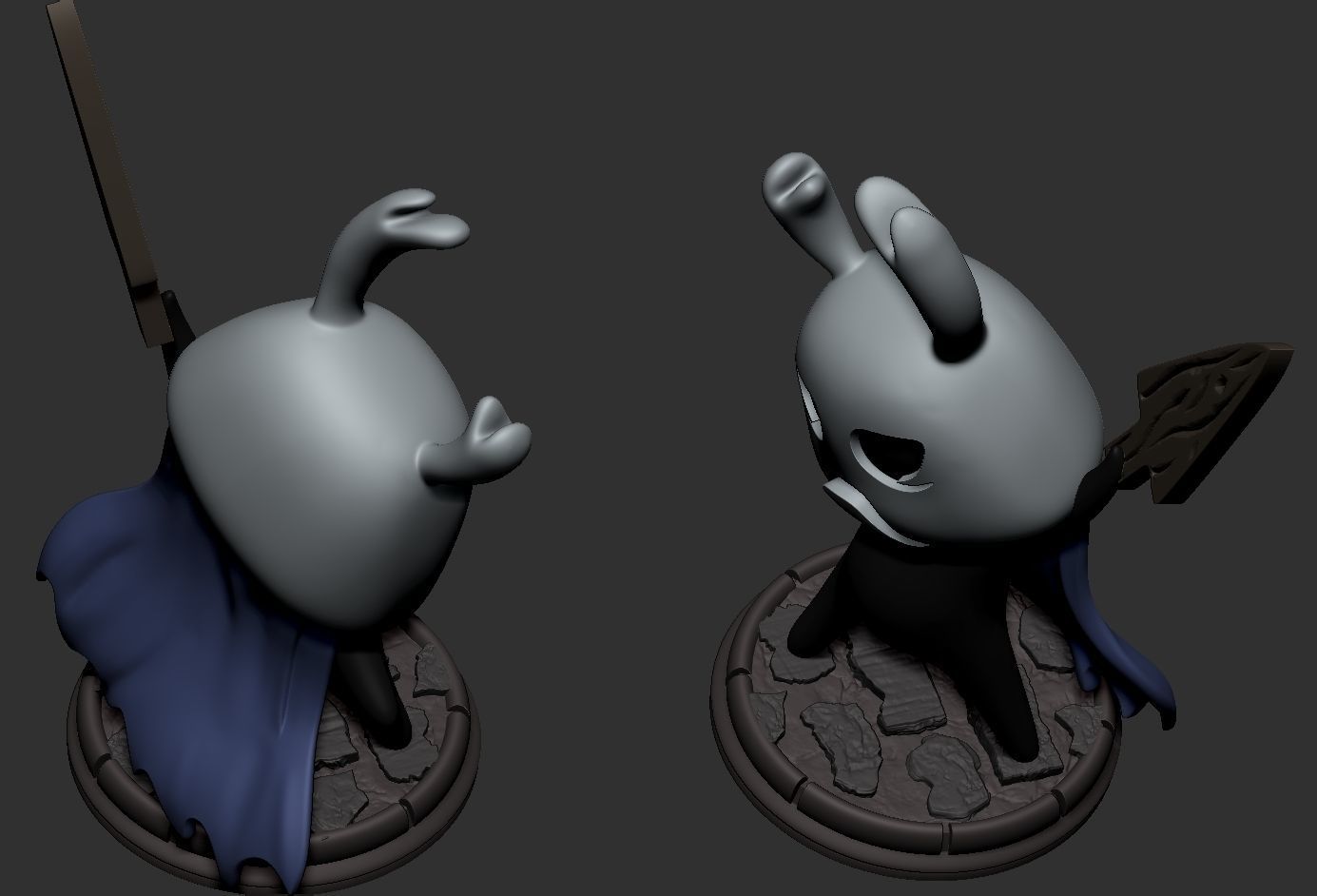 Hollow knight Zote fanart 3D print model_6