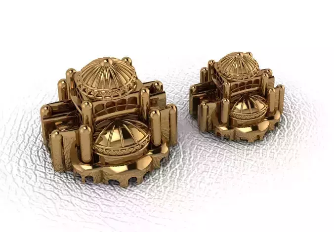 mosque drawing mosques place of worship drawing Hagia Sophia 3D print model