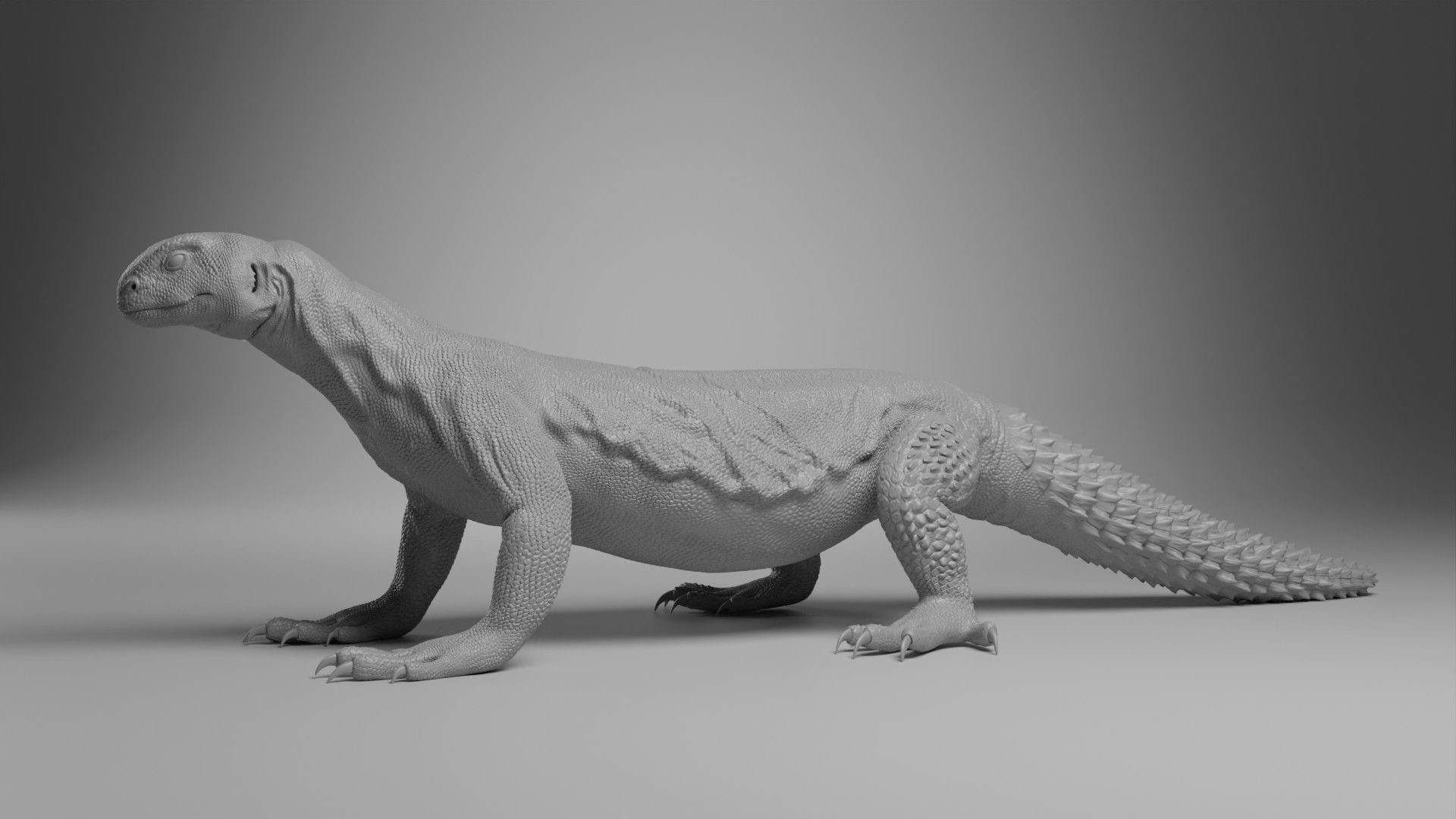 Dhub Lizard Animation - VFX Grace 3D model_10