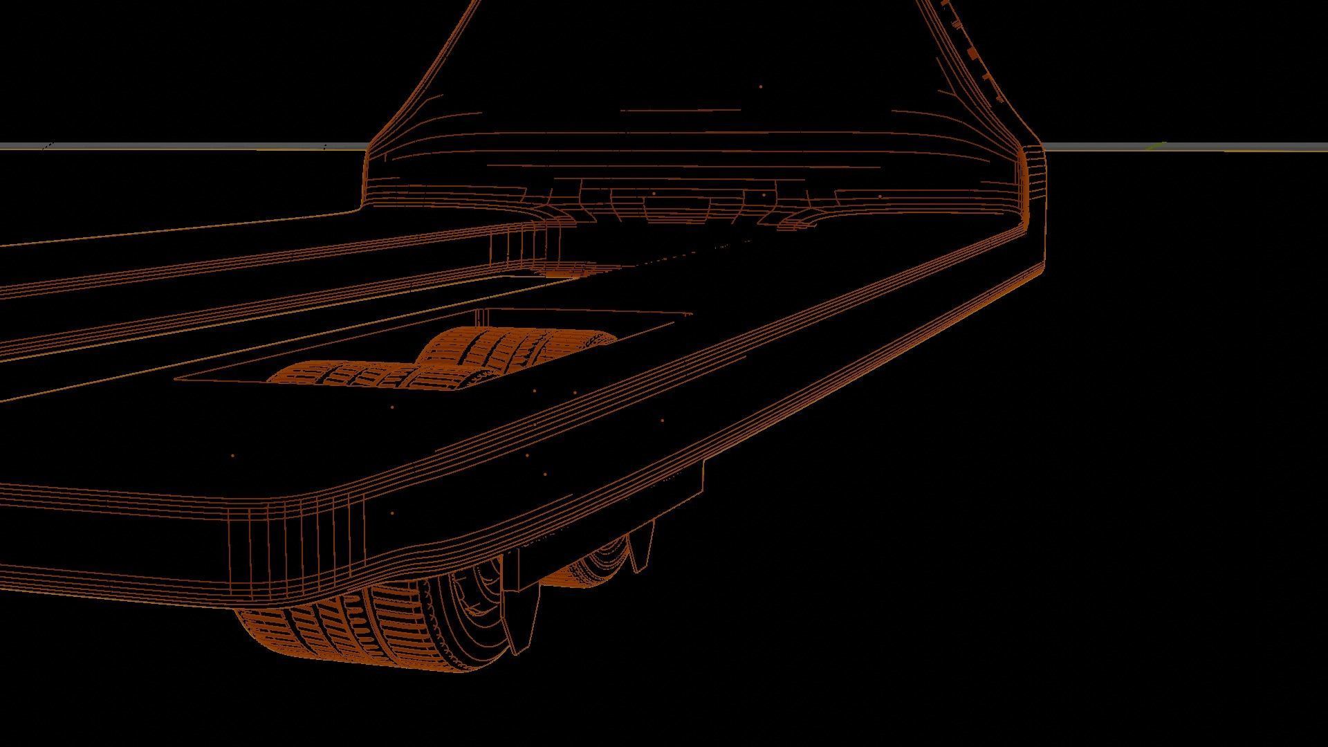 Pallet Jack Truck 3D model_5