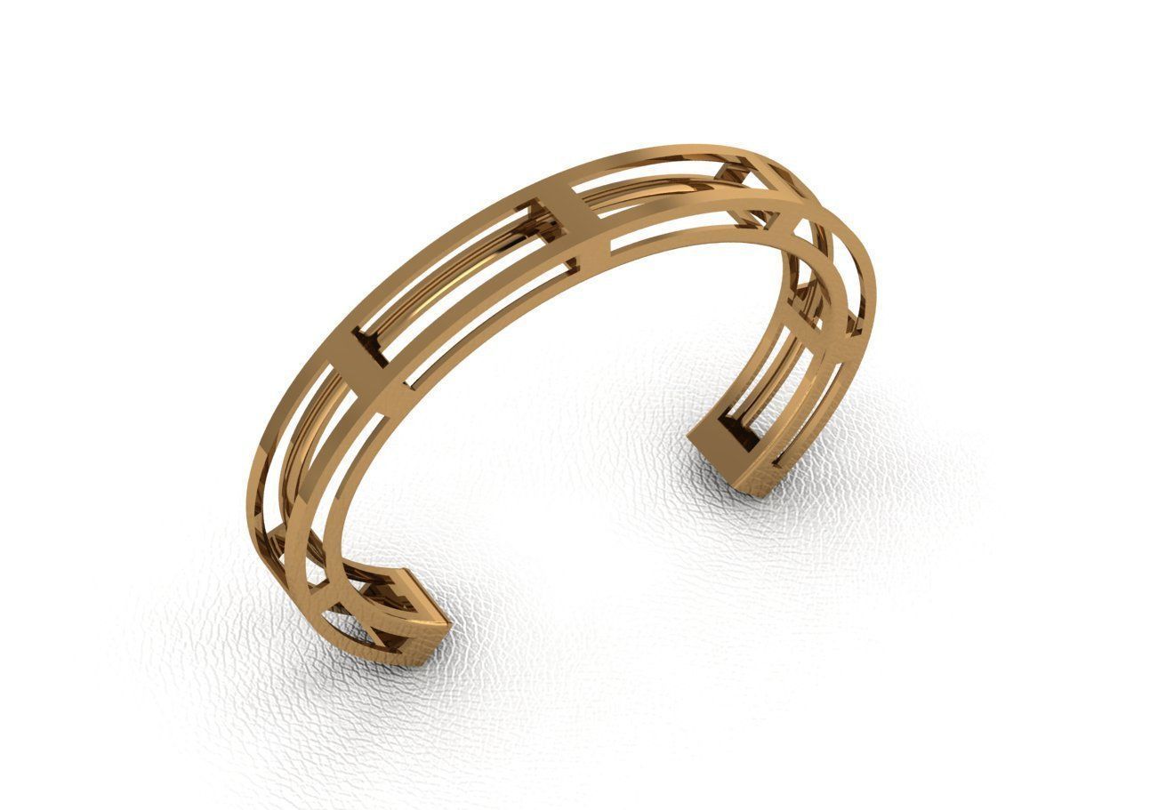 wristband design 50 piece drawings wristbands  wristbands 3D print model_28