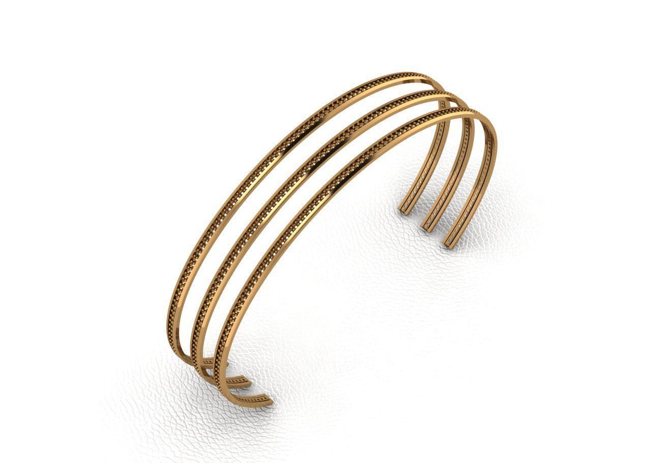 wristband design 50 piece drawings wristbands  wristbands 3D print model_45