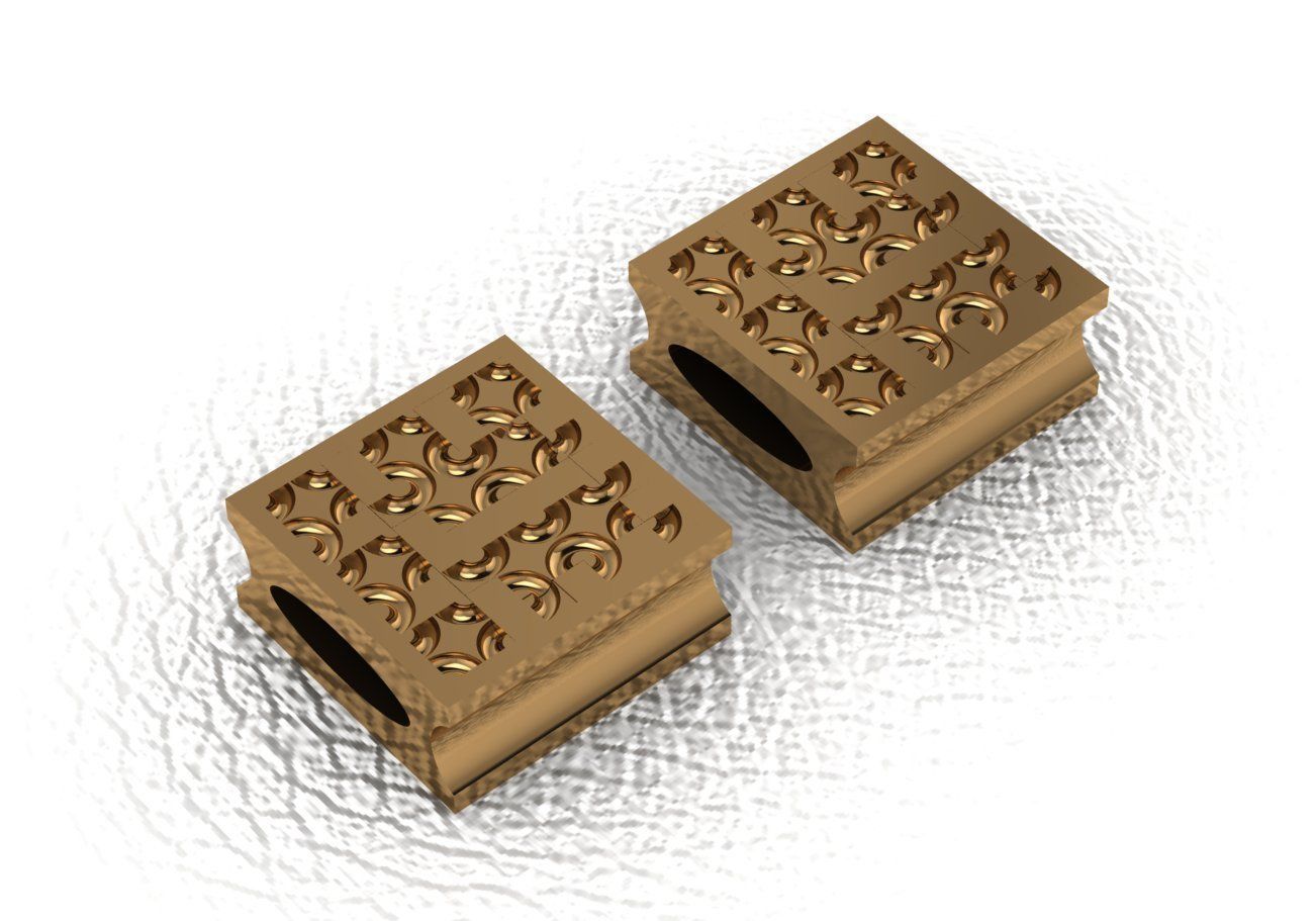 wristband design 50 piece drawings wristbands  wristbands 3D print model_36