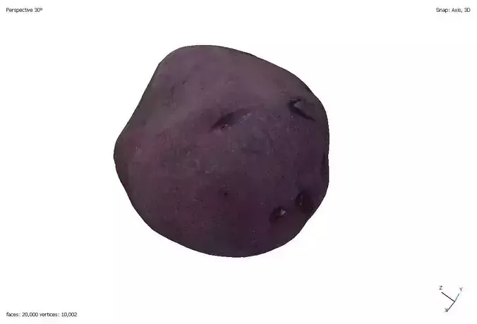 Three models of potatoes