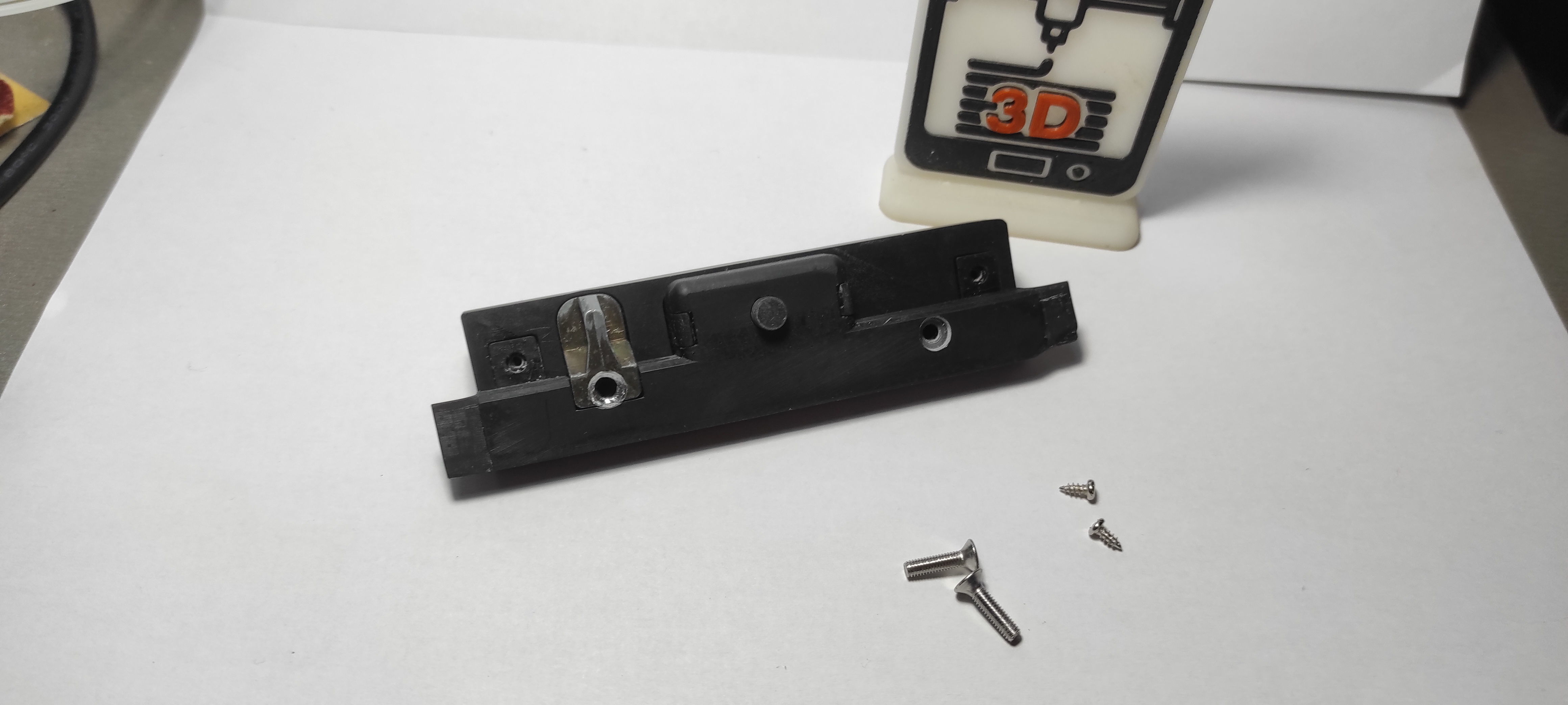 Wood Pane Arm Rest Lid MERCEDES BENZ W124 3D print model_5