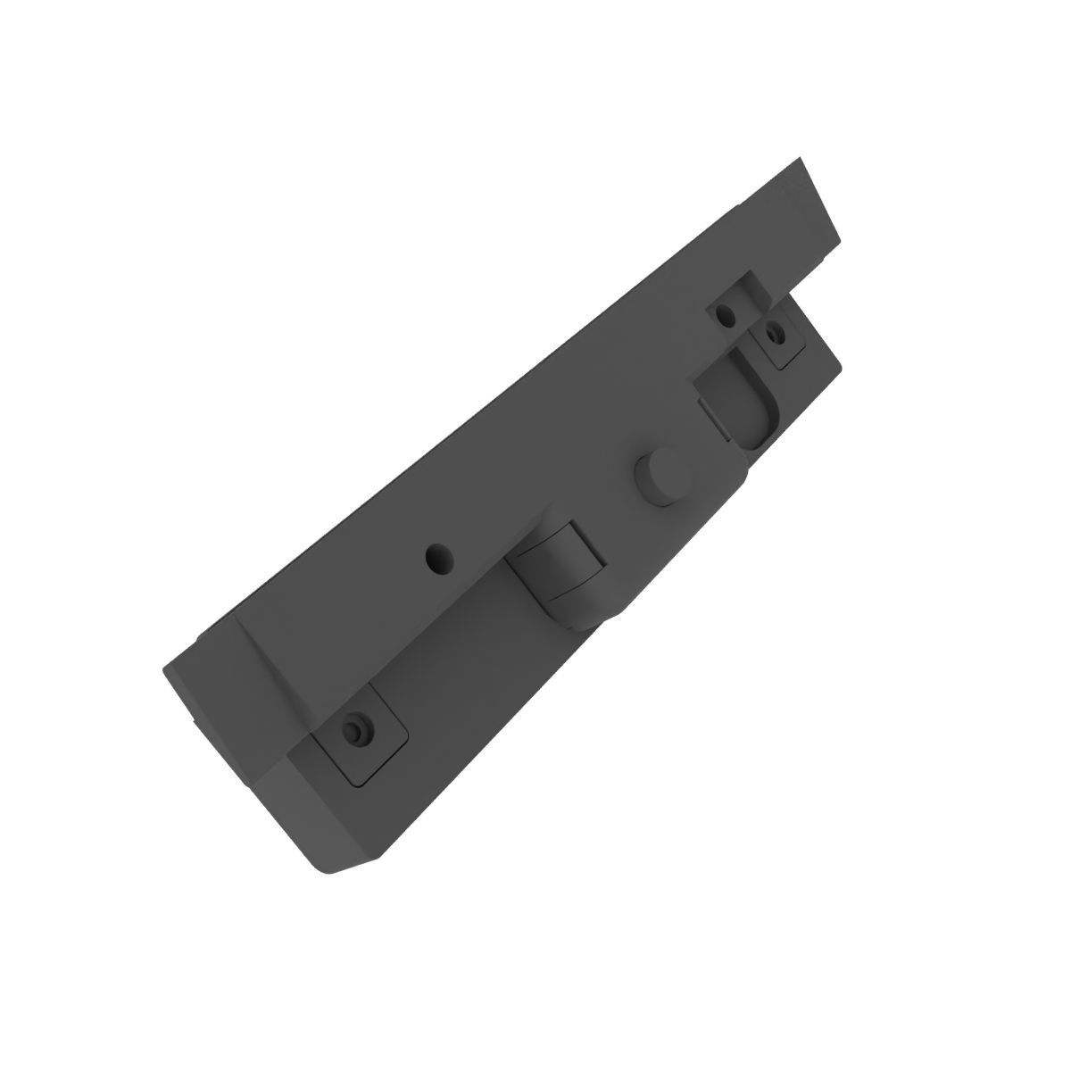 Wood Pane Arm Rest Lid MERCEDES BENZ W124 3D print model_11