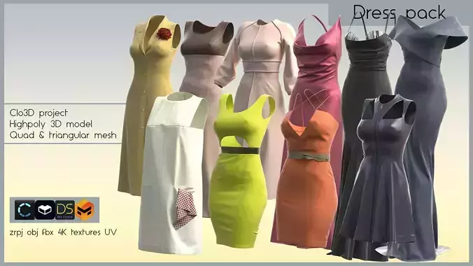 MEGA DRESS PACK
