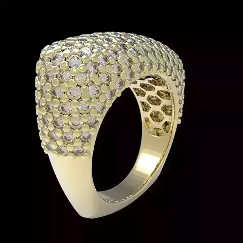 pave ring 210x1 5mm gems