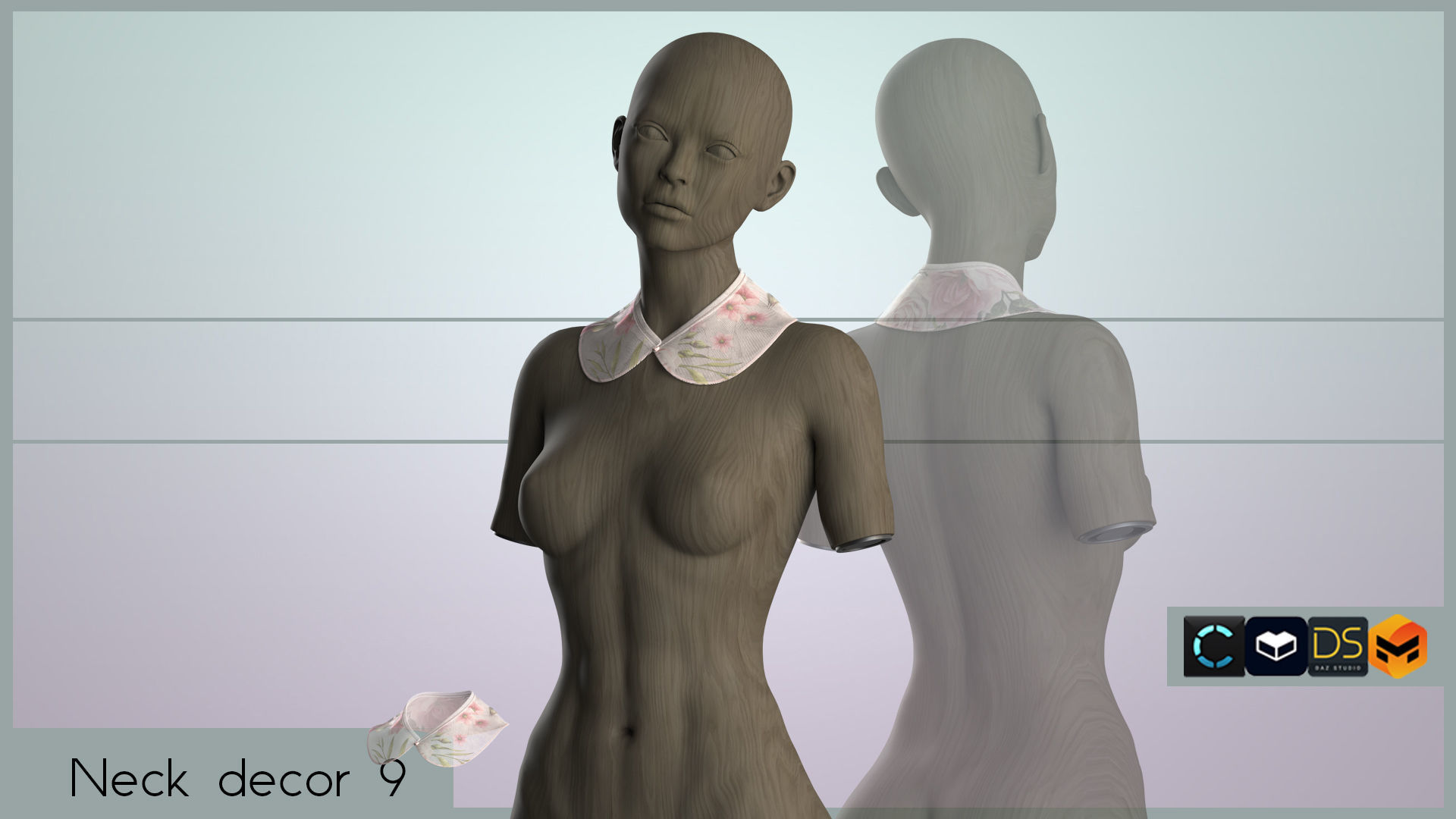 NECK DECOR PACK 3D model_19