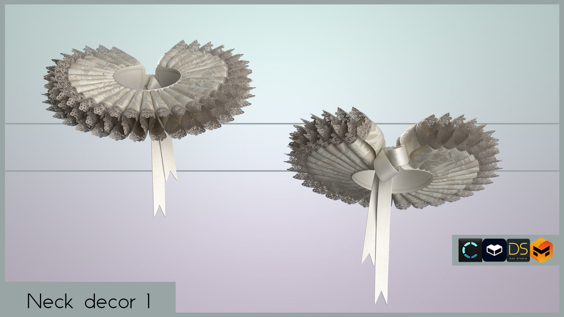 NECK DECOR PACK 3D model_2