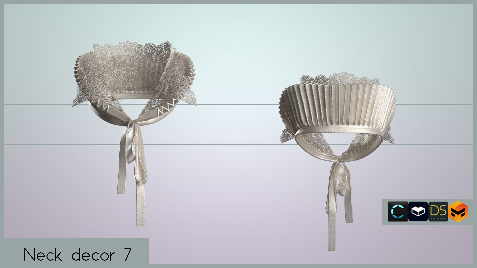 NECK DECOR PACK 3D model_14