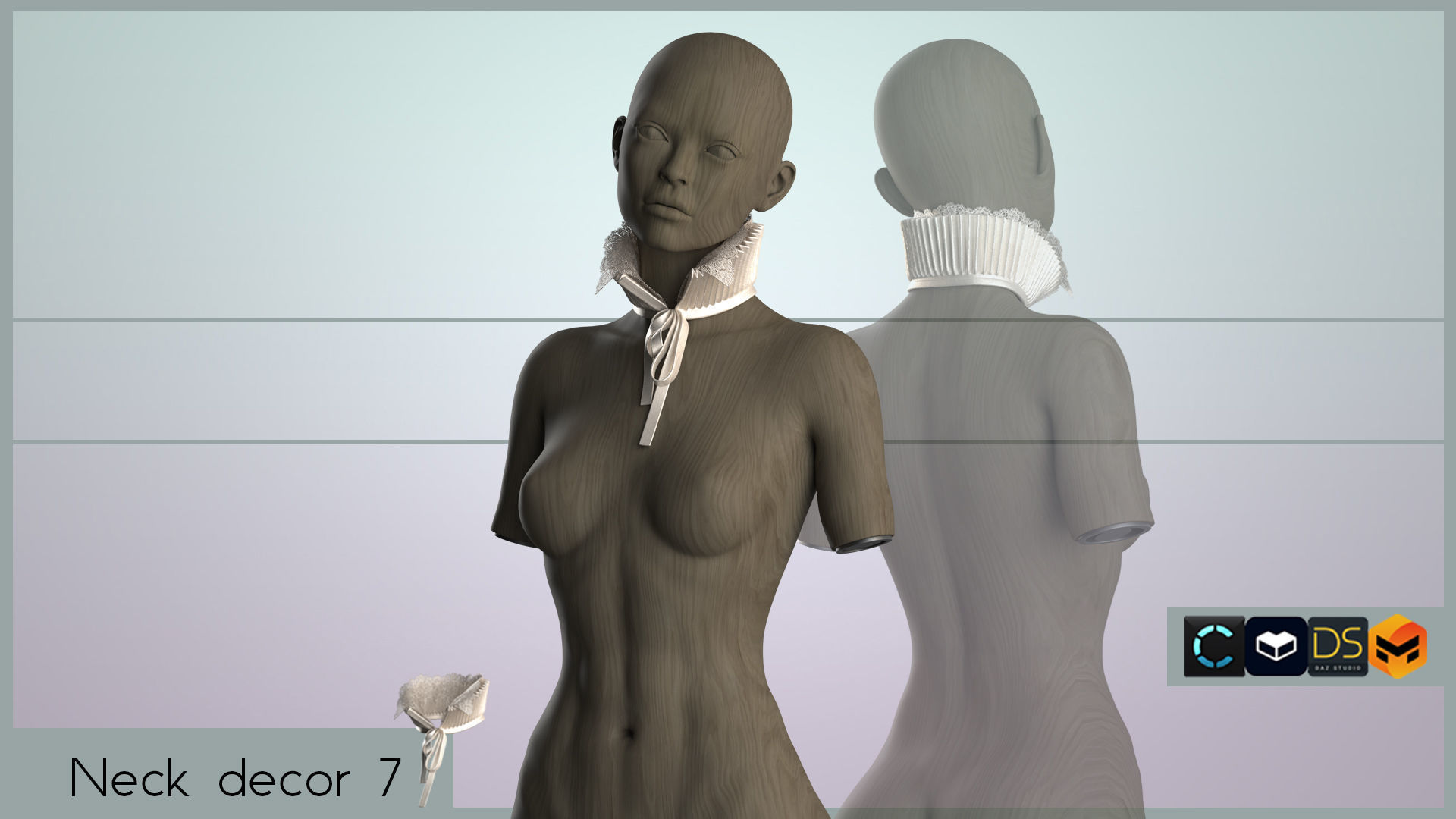 NECK DECOR PACK 3D model_15