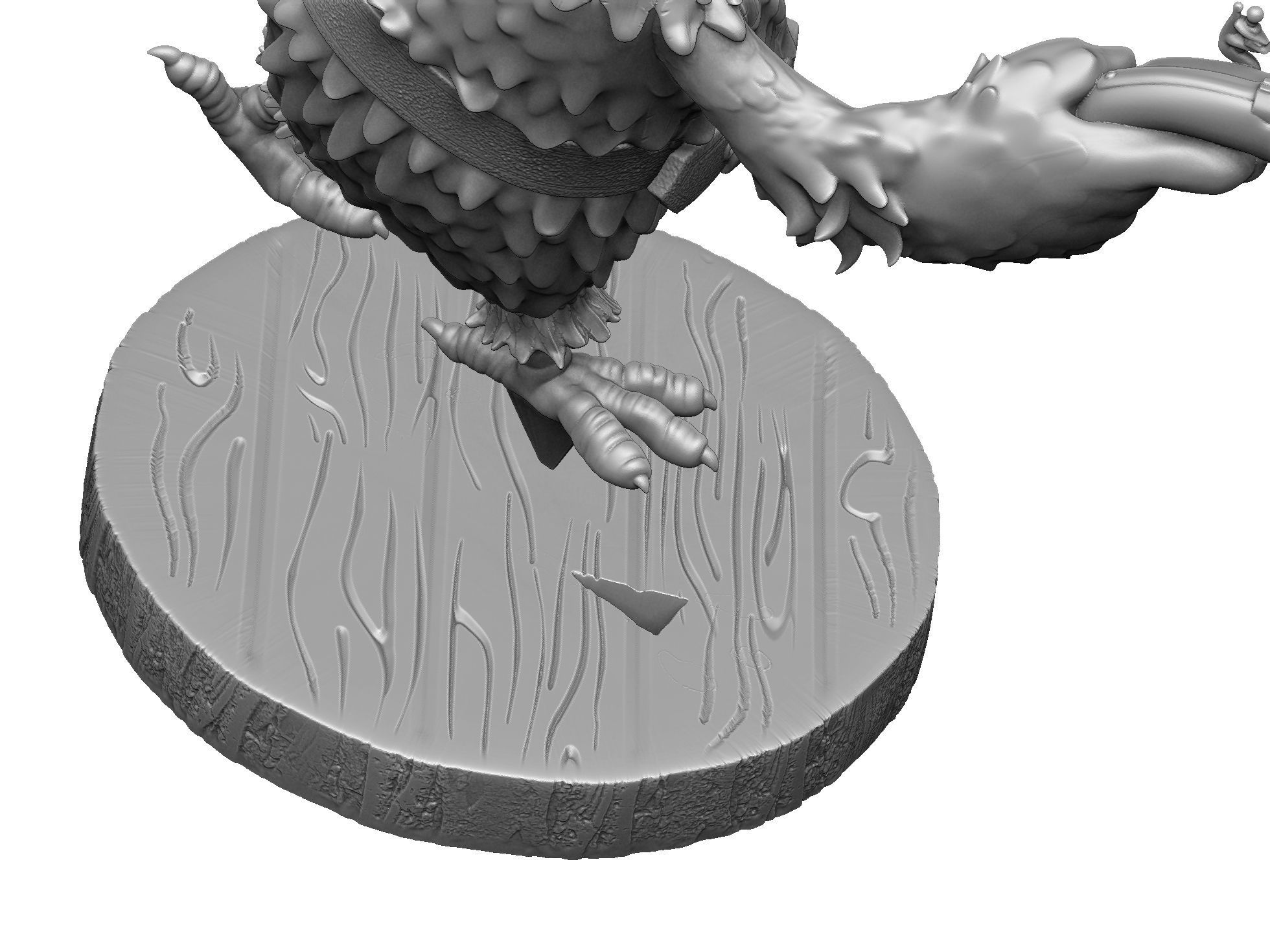 Captain Flint s parrot for 3D printing STL 3D print model_23