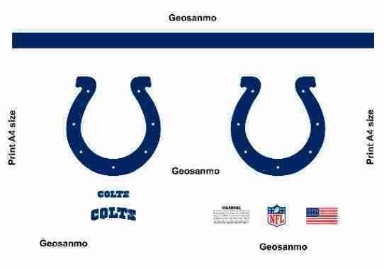 Printable High Resolution NFL Helmet Decals Pack 3 3D model 3D ...