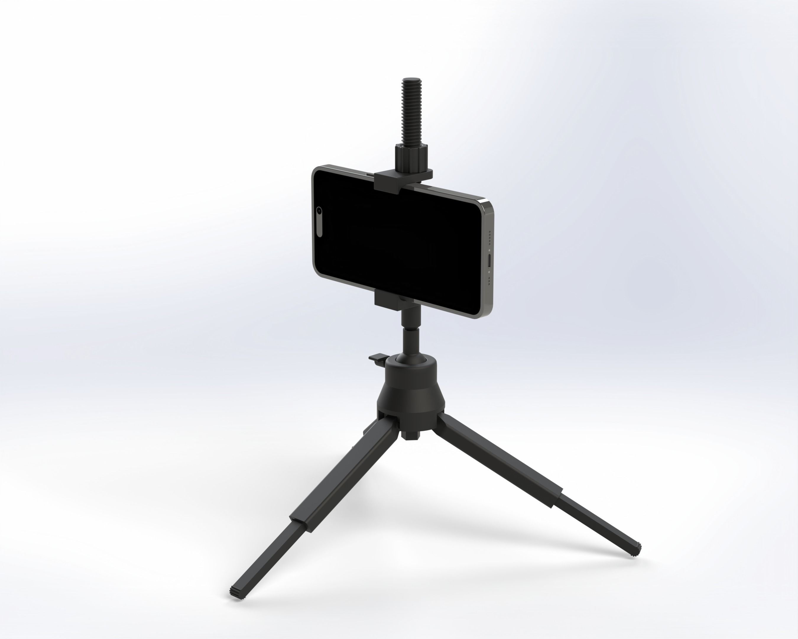 Phone Tripod 3D print model_2