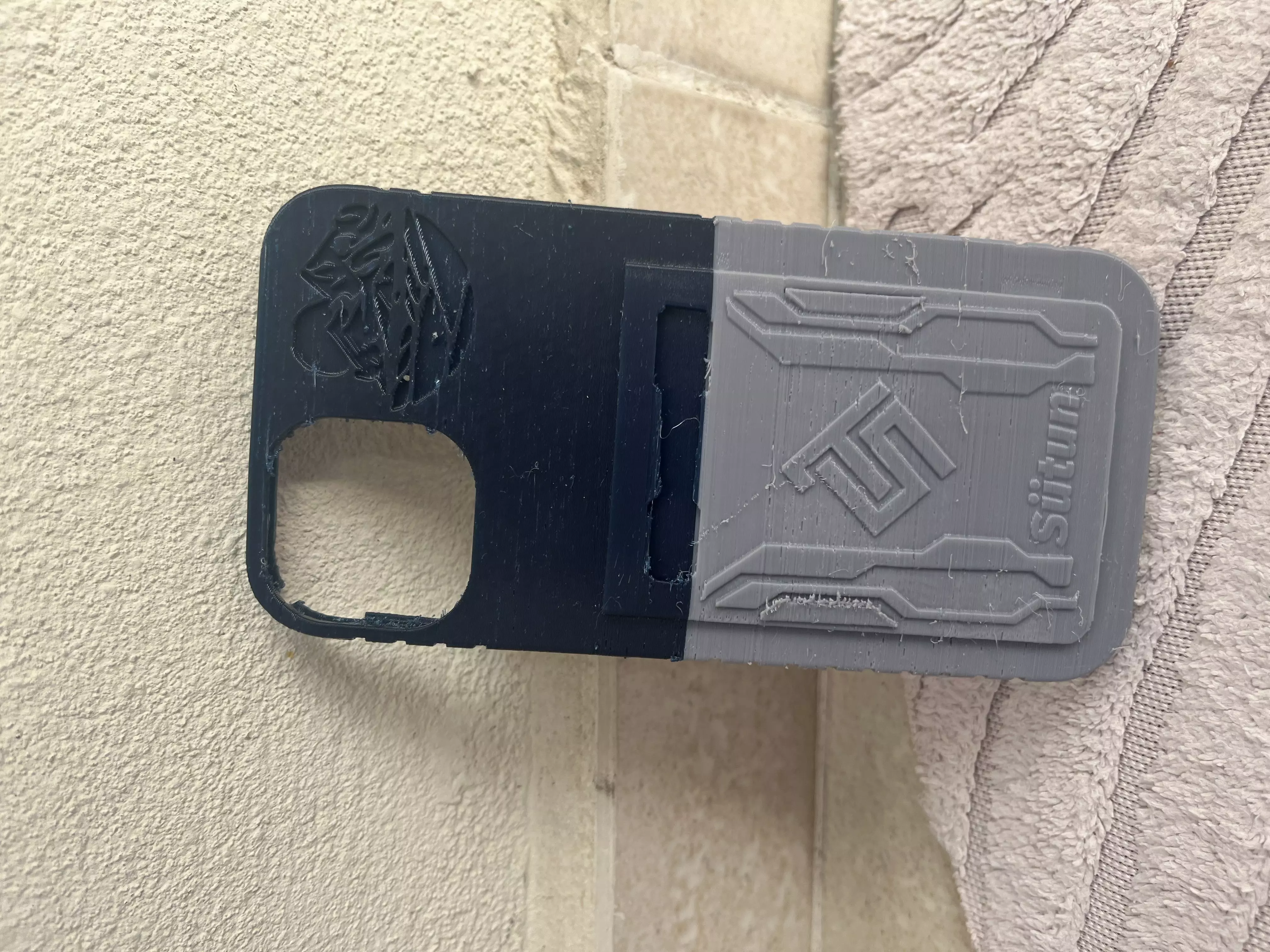 ID CARD HOLDER AND IPHONE 13 PHONE CASE 3D print model_0