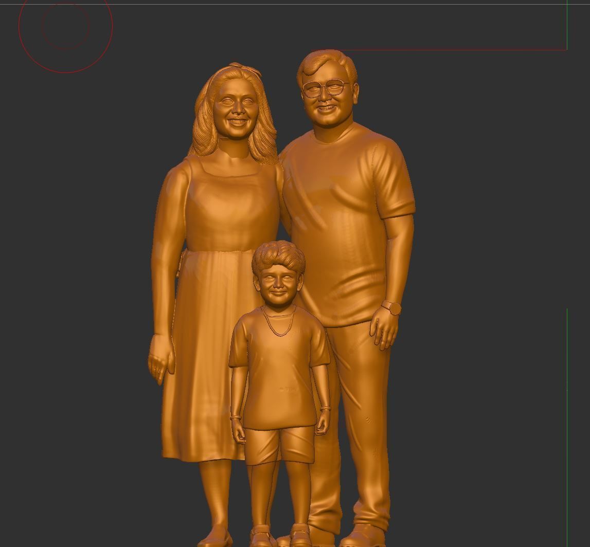Miniatures family combo pack 3D print model_10