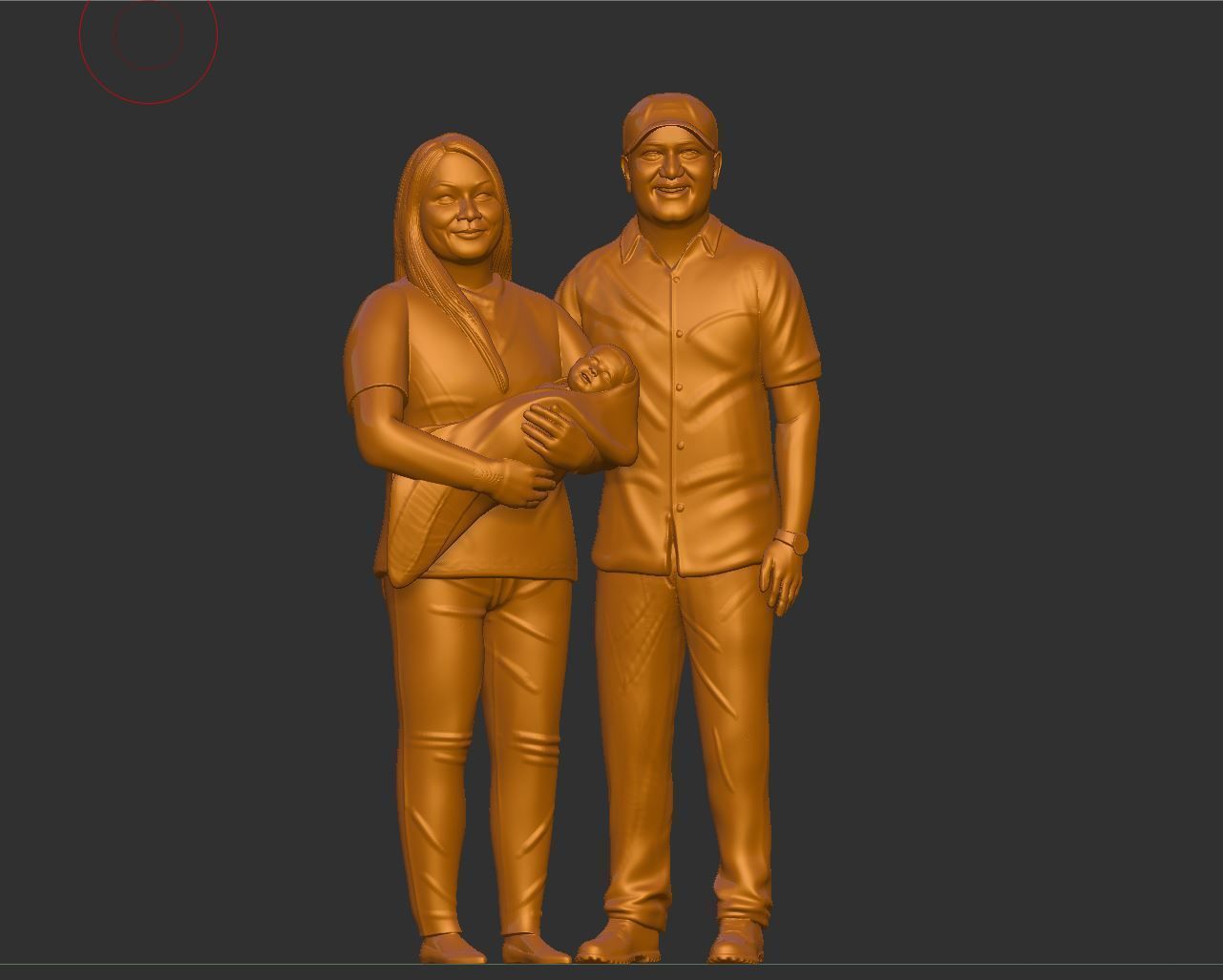 Miniatures family combo pack 3D print model_1