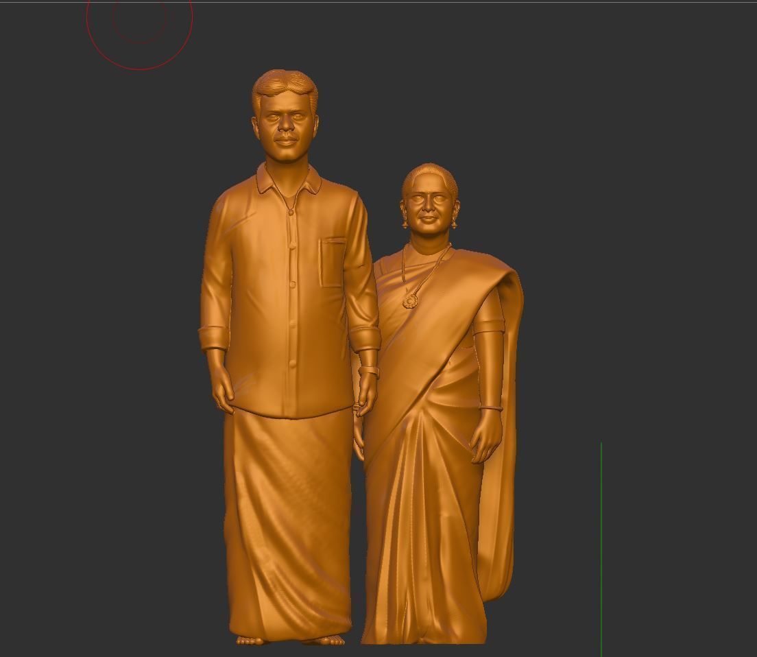 Miniatures family combo pack 3D print model_3