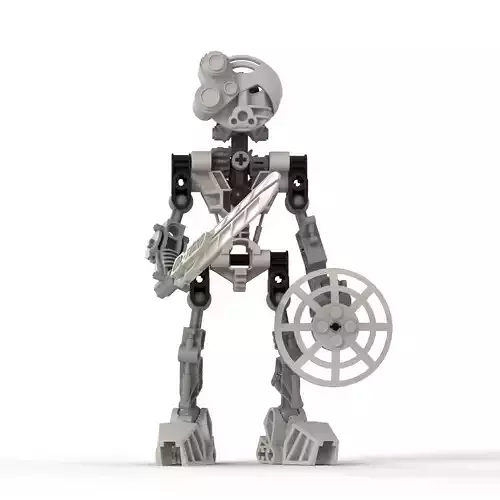 Kopaka - LEGO Bionicle Low-poly 3D model