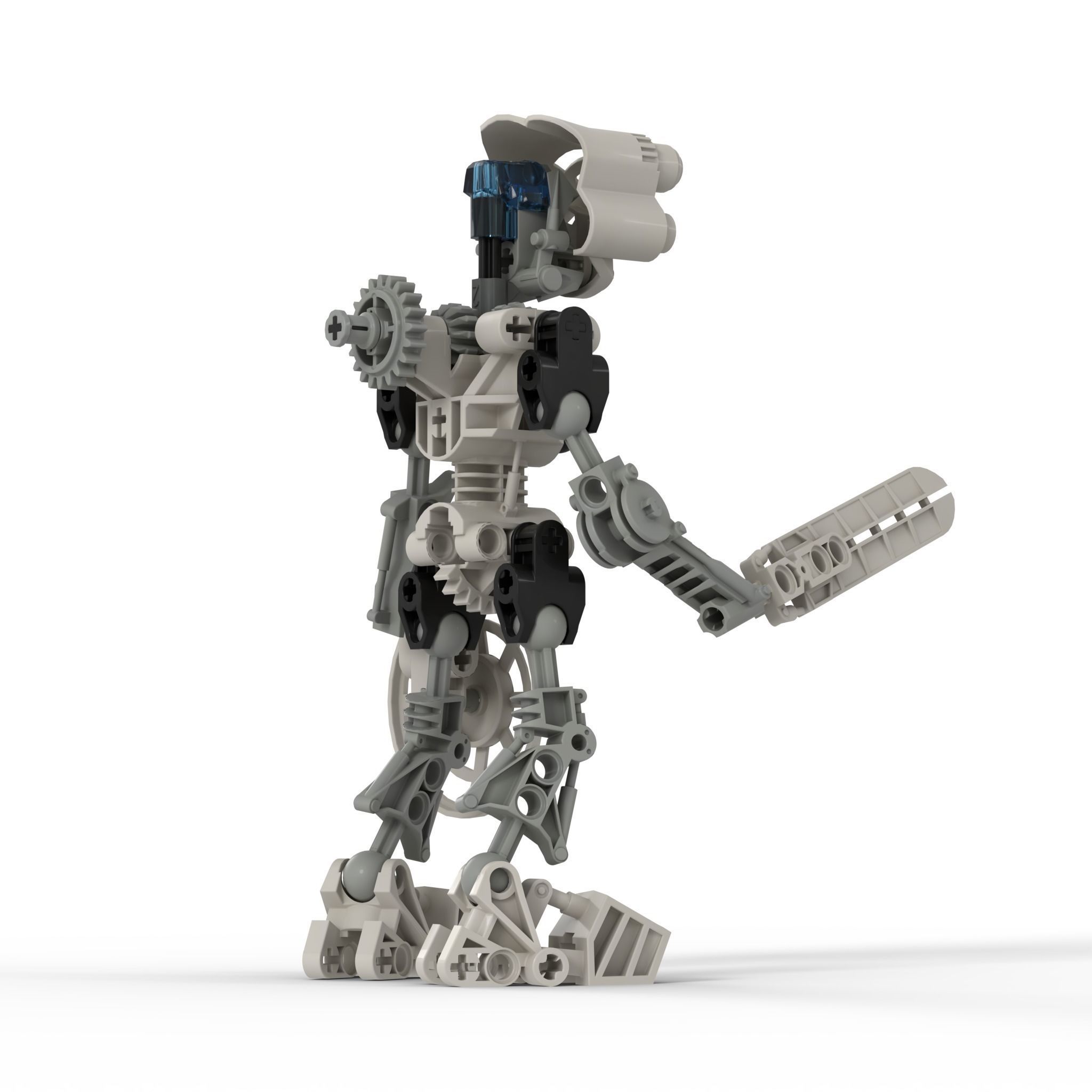 Kopaka - LEGO Bionicle Low-poly 3D model_5