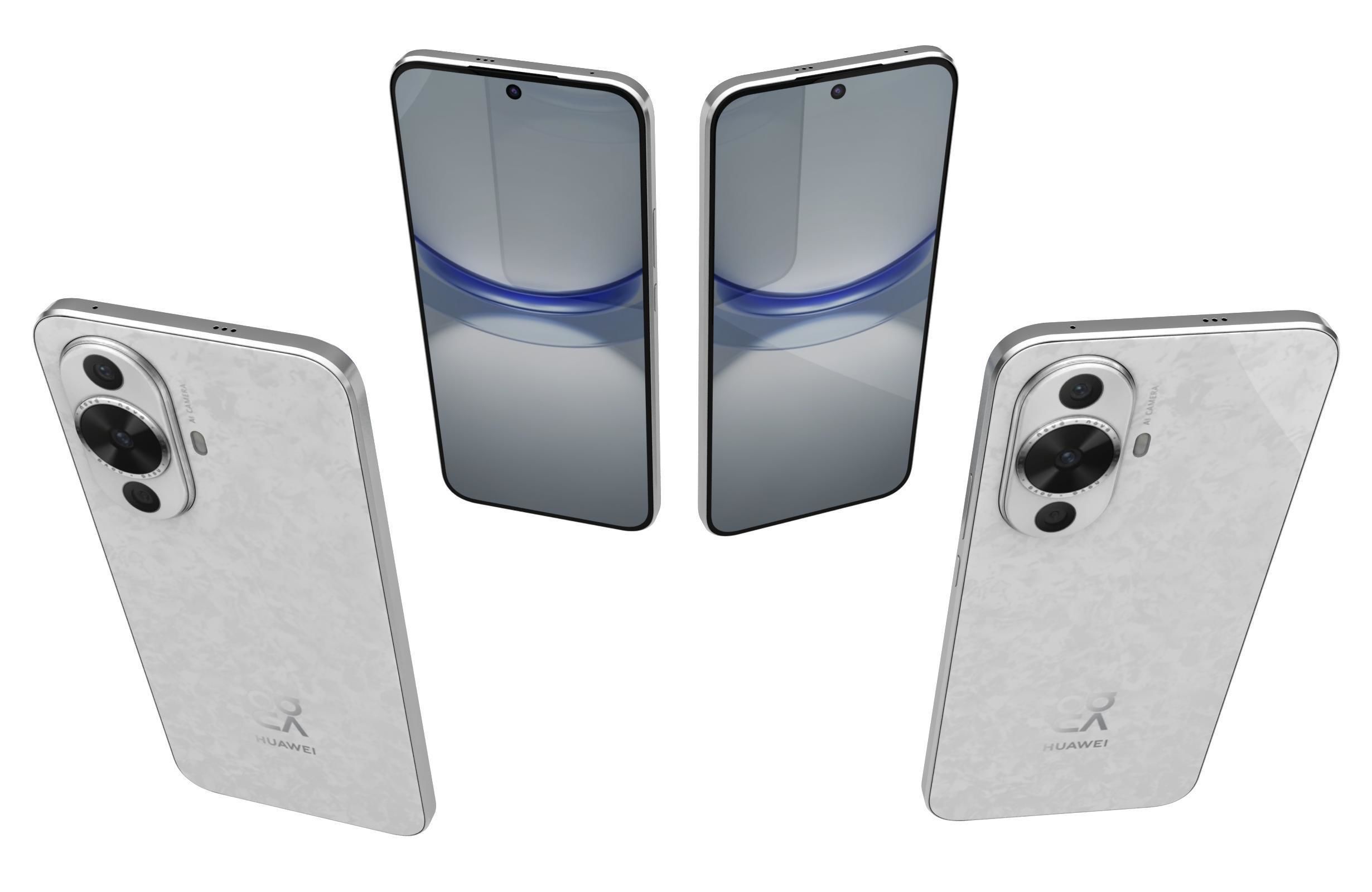 Huawei Nova 12 Lite All Colors 3D model_14