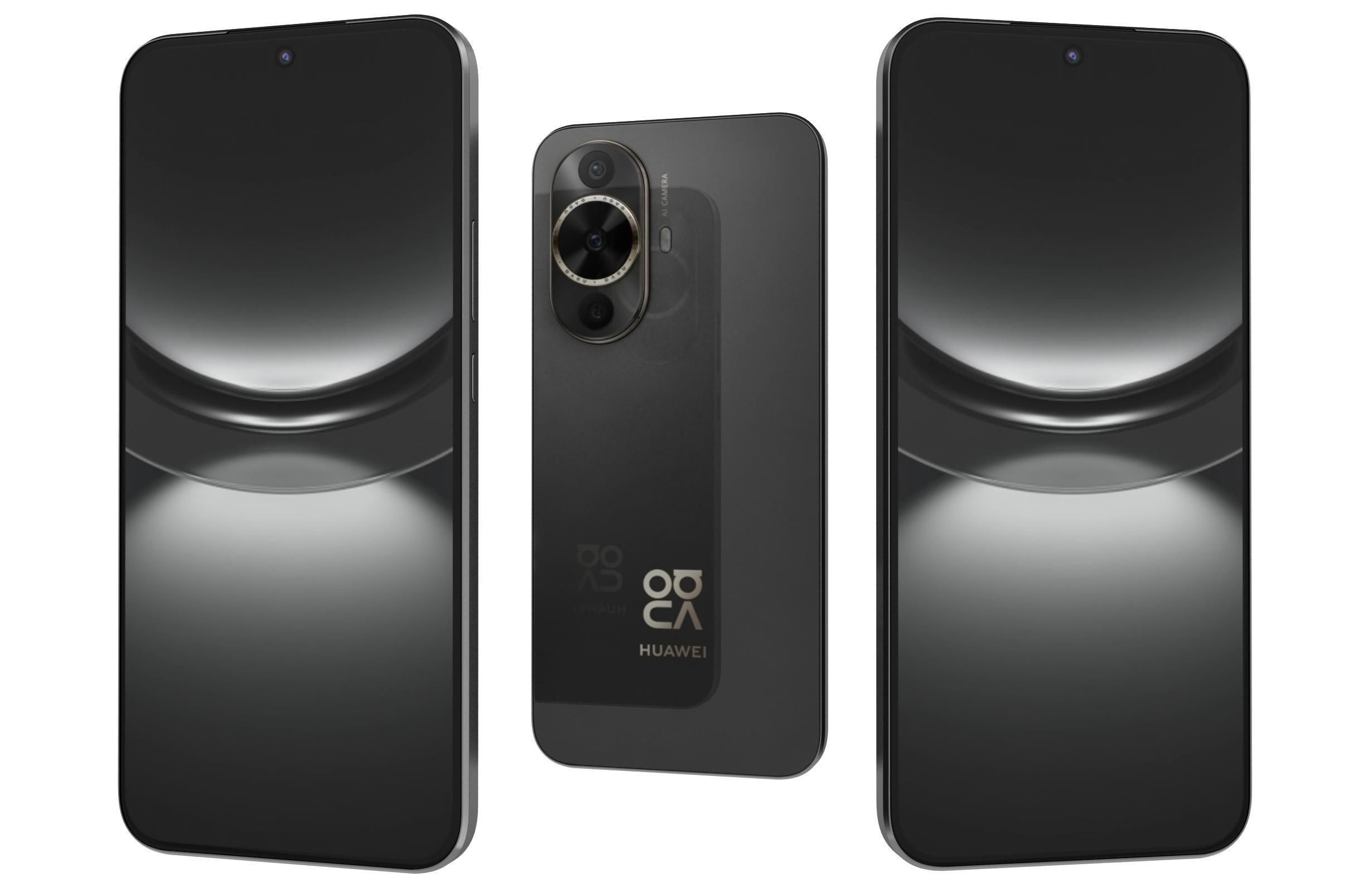 Huawei Nova 12 Lite All Colors 3D model_3