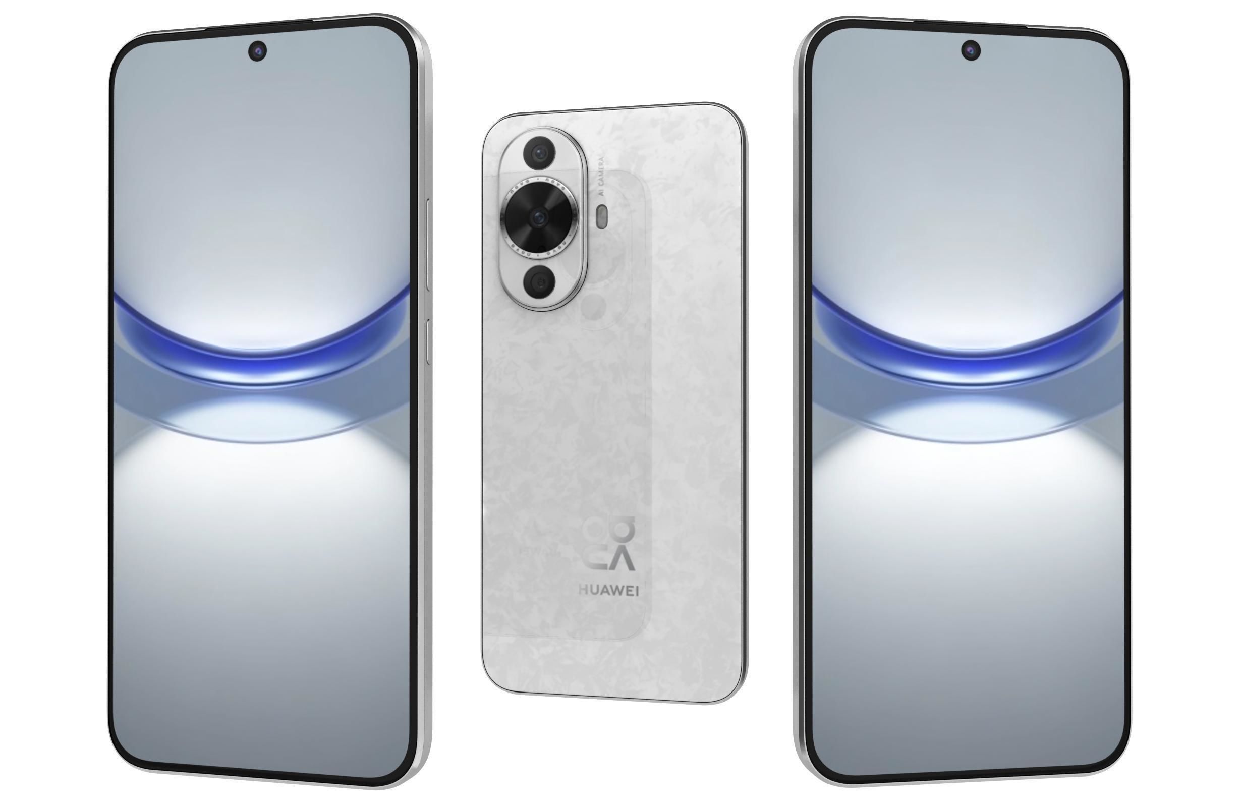 Huawei Nova 12 Lite All Colors 3D model_2