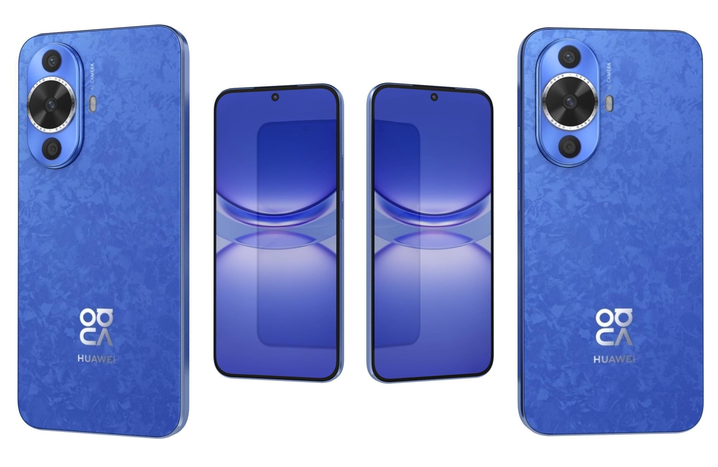 Huawei Nova 12 Lite All Colors 3D model_13