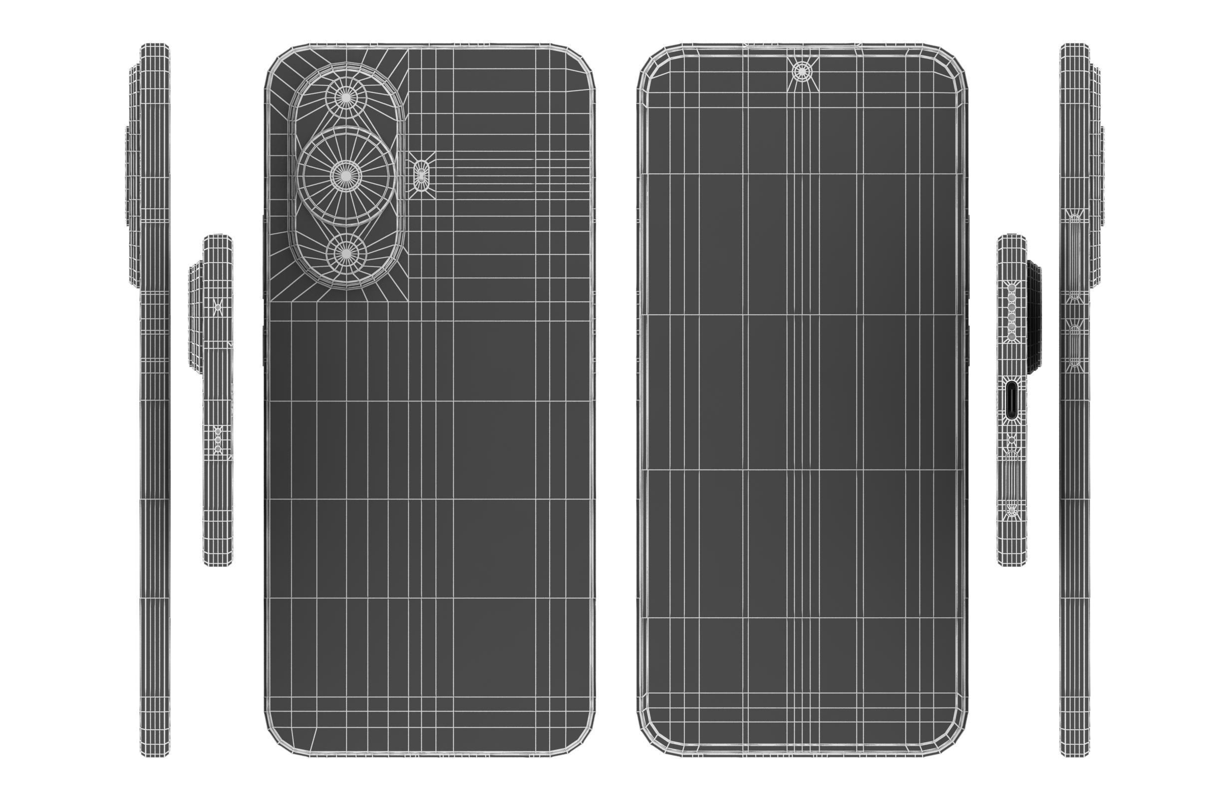 Huawei Nova 12 Lite All Colors 3D model_30