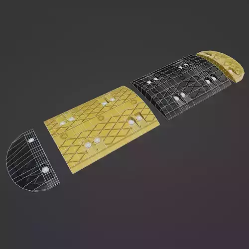 Low Poly Modular Speed Bumps