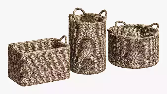 Raga Basket Set 3D model