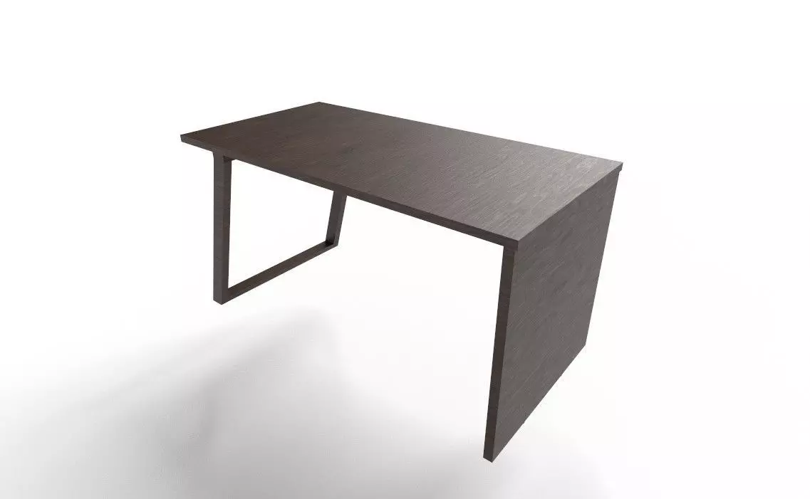 Office Table 1 Low-poly 3D model_17