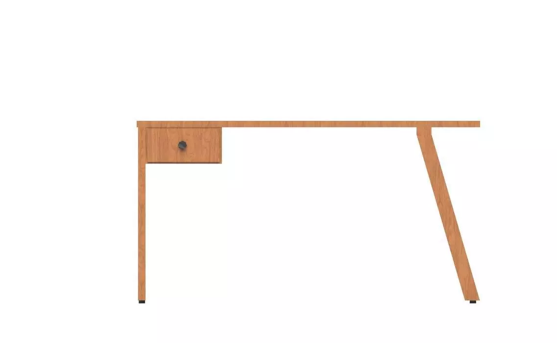 Office Table 1 Low-poly 3D model_10