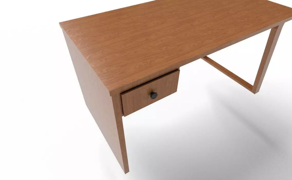 Office Table 1 Low-poly 3D model_15