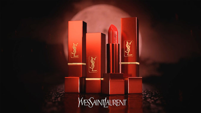Lipstick Yves Saint Laurent - 3D model 3D model