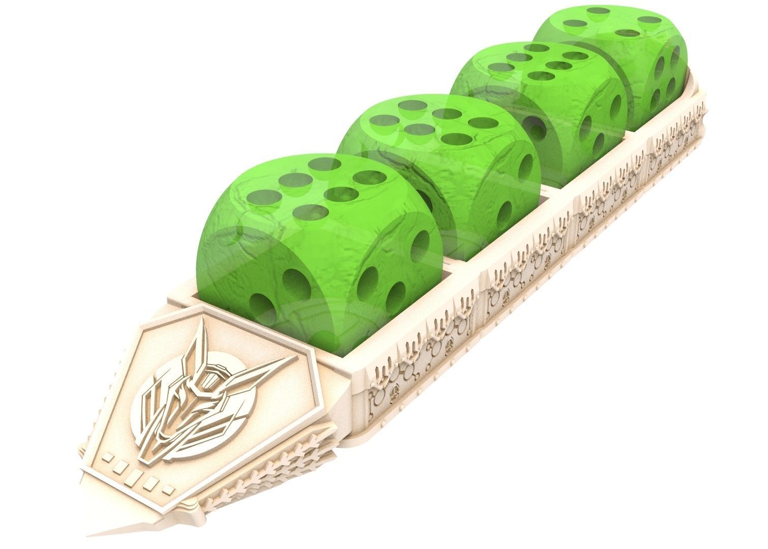 Anubis Akhet Thout Assault Battle Drone modular miniatures  3D print model_15