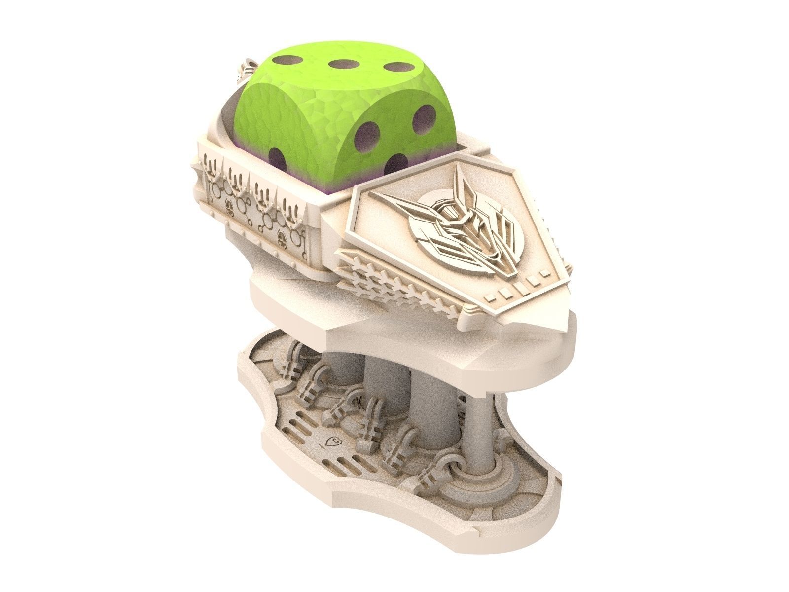 Anubis Akhet Thout Assault Battle Drone modular miniatures  3D print model_16