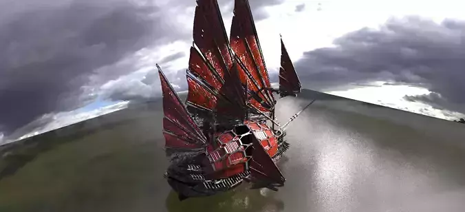 Great Khan royal ship