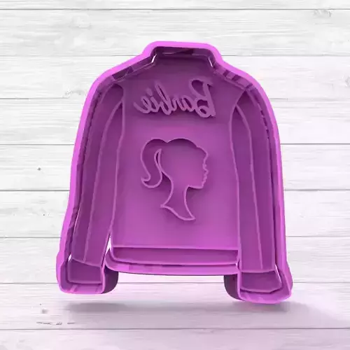 Jacket Barbie Cookie Cutter STL