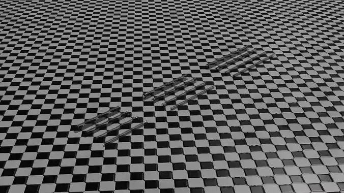 12pc Straight Glass Straw Asset Pack