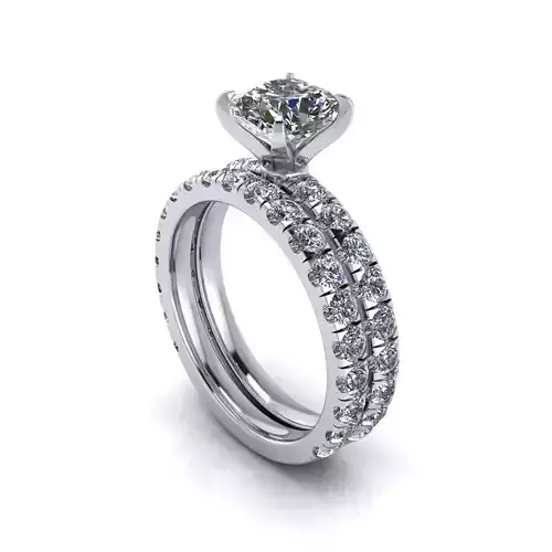 Matching Women Diamond Ring R47