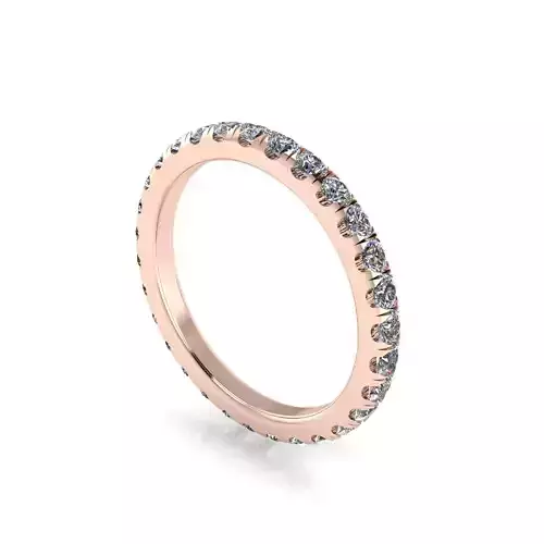 Diamond Women Engagement Ring R124