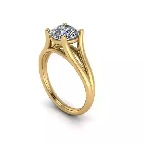 Solitaire Diamond Women Wedding Ring R125