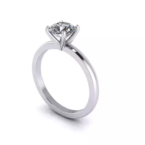 Solitaire Diamond Women Wedding Ring R127
