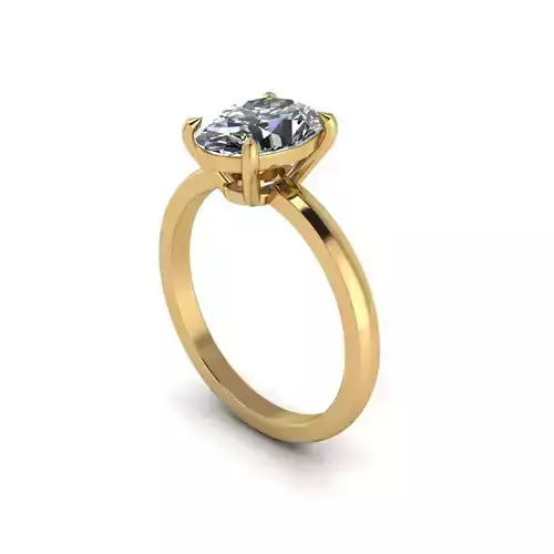Solitaire Diamond Women Wedding Ring R110