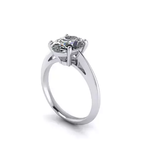 Solitaire Diamond Women Wedding Ring R60