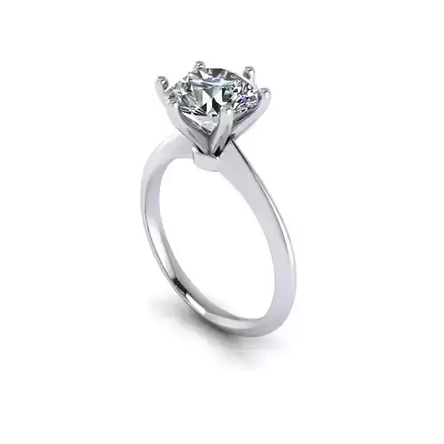 Matching Women Diamond Wedding Ring R15 Package