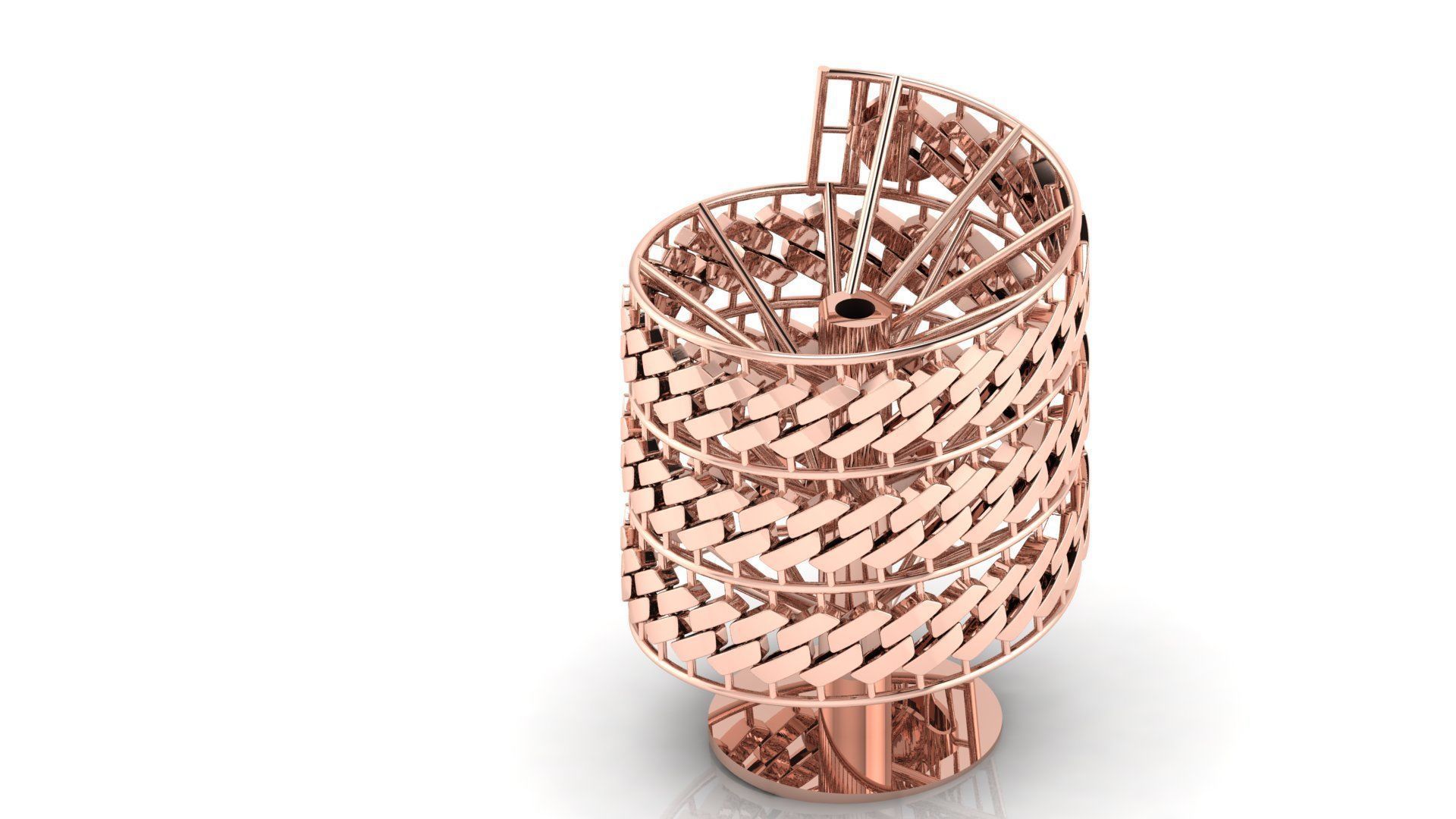 12 MM New MIAMI CUBAN LINK PONG SET FOR BRACELET OR NECKLACE 3D print model_0