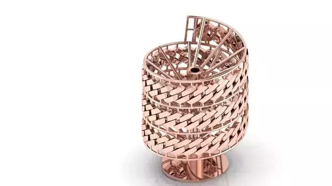 12 MM New MIAMI CUBAN LINK PONG SET FOR BRACELET OR NECKLACE 3D print model